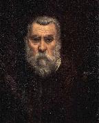 Jacopo Tintoretto Self-portrait. oil on canvas